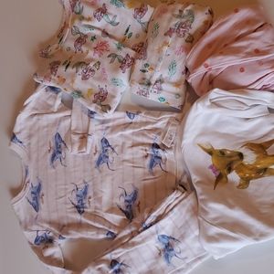 Girls Long Sleeve Pajama Bundle